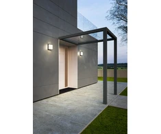 Sieninis šviestuvas 18W LED sieninis lauko šviestuvas SCRIGNO, tamsiai pilkas, 3000K, IP65, 90241
