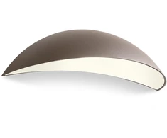 Sieninis šviestuvas 18W LED sieninis lauko šviestuvas PALMA, tamsiai rudas, 3000K, IP54, 90236