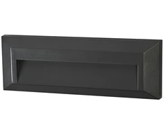 1,9W LED sieninis lauko šviestuvas ENDURA STYLE, tamsiai pilkas, 3000K, IP65