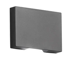 1W LED sieninis fasado šviestuvas STEPLIGHT, juodas, 4000K, IP65