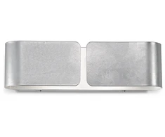 Sieninis šviestuvas Ideal Lux Wall lamp with 2 lights CLIP, E27, pilka
