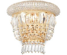 Sieninis šviestuvas Ideal Lux Wall lamp with 2 lights DUBAI, E14, copper