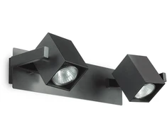 Lubinis šviestuvas Ideal Lux Wall lamp with 2 lights MOUSE, GU10, auksinis color