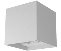 2 x 10W LED sieninis lauko šviestuvas VARY, baltas, 4000K, IP54, 90295