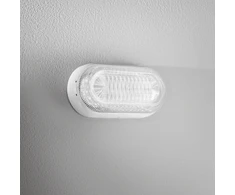 20W LED lubinis fasado šviestuvas ISCHIA, baltas, IP65