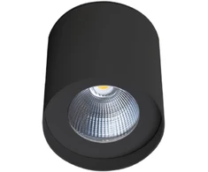20W LED paviršinis šviestuvas MATE, juodas, 3000K, IP65