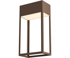 Sieninis šviestuvas 20W LED sieninis lauko šviestuvas STAND, rūdžių sp., 3000K, IP65, 90604