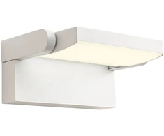 20W LED sieninis reguliuojamas lauko šviestuvas FLIP, baltas, 3000K, IP54, 90583