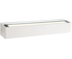 21W LED sieninis lauko šviestuvas AROOS, baltas, 3000K, IP65, šviečia į viršų ir į apačią, 90259