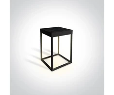 2,2W lauko šviestuvas su saulės baterija, juodas, 3000K, 30cm, 67520/B/W