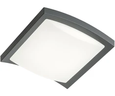 22W LED paviršinis lauko šviestuvas TALLIN, tamsiai pilkas, 3000K, IP54, 90007