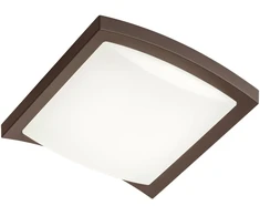 22W LED paviršinis lauko šviestuvas TALLIN, tamsiai rudas, 3000K, IP54, 90008