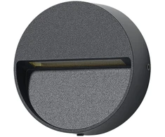 2,2W LED sieninis fasado šviestuvas SPICA, antracito sp., 2200/2700/3200/4000K, IP65, A2061071GR