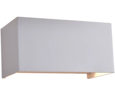 Sieninis šviestuvas 22W LED sieninis fasado šviestuvas KENDO, baltas, 2700/3000K, dimeriuojamas, IP65, A2032370BDP