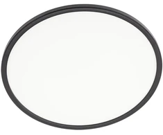 24W LED plafonas MEMO, matinės juodos sp., 3000/4000/6500K, IP54