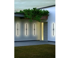 24W LED sieninis lauko šviestuvas REFLEXA, rūdžių sp., 3000K, IP54, 90624