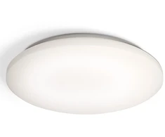 25W LED plafonas ORBIS, baltas, 3000K, su judesio davikliu, IP44