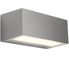Sieninis šviestuvas 26W LED sieninis lauko šviestuvas LIMAS, tamsiai pilkas, 3000K, IP65, 90562