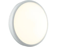 28W LED lubinis fasado šviestuvas su judesio davikliu EVER, baltas, 4000K, IP65