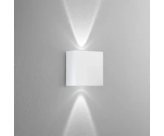 Sieninis šviestuvas 2W LED sieninis fasado šviestuvas KLEIN, baltas, CCT, IP65