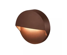 2W LED sieninis lauko šviestuvas, rudas, 2700K, E294-27