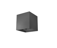 2x10W LED sieninis lauko šviestuvas VARY, tamsiai pilkas, 3000K, IP54, šviečia į viršų ir į apačią, 90296
