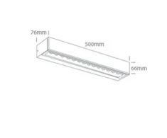 2x13W sieninis lauko šviestuvas, antracito sp., 3000K, IP65, 67526B3/AN/W