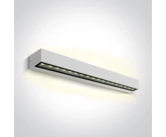 2x13W sieninis lauko šviestuvas, baltas, 3000K, IP65, 67526B3/W/W