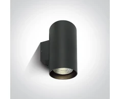 2x20W LED cilindro formos šviestuvas, antracito sp., 4000K, 67138L/AN/C