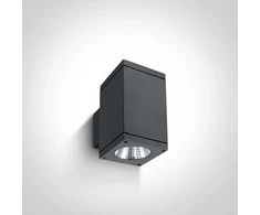 2x6W LED cilindro formos šviestuvas, antracito sp., 3000K, 67138A/AN/W