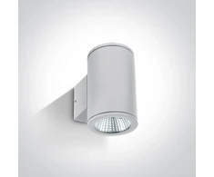 2x6W LED cilindro formos šviestuvas, baltas, 3000K, 67138/W/W