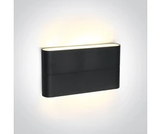 2x6W LED paviršinis lauko šviestuvas, antracito sp., 3000K, 67376A/AN/W