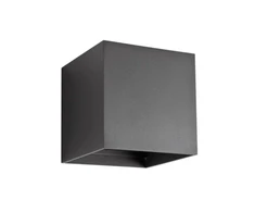 Sieninis šviestuvas 2x6W LED sieninis lauko šviestuvas VARY, tamsiai pilkas, 3000K, IP54, šviečia į viršų ir į apačią, 90173