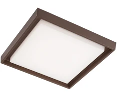 30W LED paviršinis lauko šviestuvas BEZEL, tamsiai rudas, 3000K, IP54, 9191