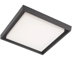 30W LED paviršinis lauko šviestuvas BEZEL, tamsiai pilkas, 3000K, IP54, 9190