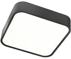 30W LED paviršinis šviestuvas SCREEN IP, juodas, 3000K, IP44, 01-2499