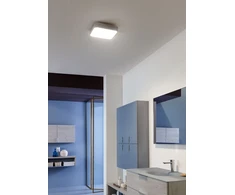 30W LED paviršinis šviestuvas SCREEN IP, juodas, 3000K, IP44, 01-2499