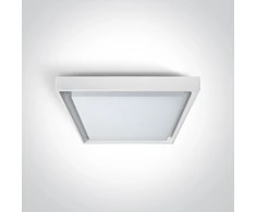 30W LED plafonas, baltas, 3000K, 67384A/W/W