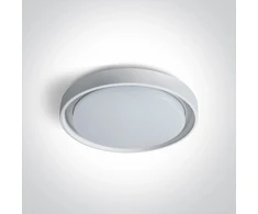 30W LED plafonas, baltas, 3000K, 67384/W/W