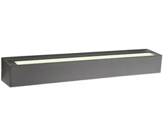 30W LED sieninis lauko šviestuvas AROOS, tamsiai pilkas, 3000K, IP65, šviečia į viršų ir į apačią, 90263