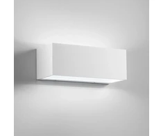 Sieninis šviestuvas 35W LED sieninis fasado šviestuvas TWIN, baltas, CCT, IP54