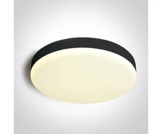 35W LED vidaus/lauko plafonas, juodas, 3000/4000/6000K, IP65, 67220B/B/V