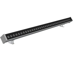 36W LED linijinis fasado šviestuvas WALLWASHER, aliuminio sp., 3000K, 10°, 1000mm, IP66