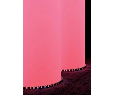 36W LED modulinis sieninis fasado šviestuvas, juodas, 3000K/RGB, IP67, LS80