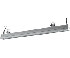 36x2W LED sieninis fasado šviestuvas WALLWASHER, aliuminio sp., RGB, dimeriuojamas, IP65