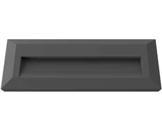 3W LED laiptų šviestuvas, juodu korpusu, IP65, 4000K