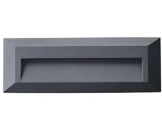 3W LED paviršinis lauko šviestuvas, grafito sp., 3000K, E229