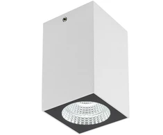 3W LED paviršinis lauko šviestuvas QUAD, baltas, 3000K, IP65, 90090