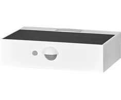 3W LED sieninis fasado šviestuvas ENDURA STYLE, baltas, 3000K, su saulės baterija ir judesio davikliu, IP65