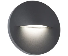 3W LED sieninis lauko šviestuvas VITA, tamsiai pilkas, 3000K, IP65, 4298300